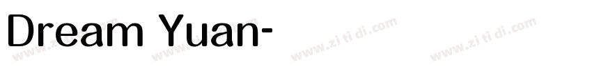 Dream Yuan字体转换